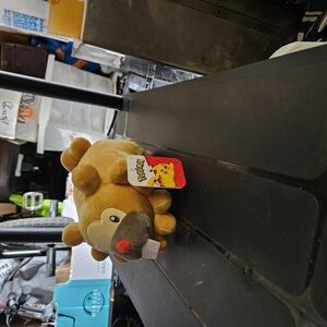 Pokemon Plush Brown and Red Stuffed Animal